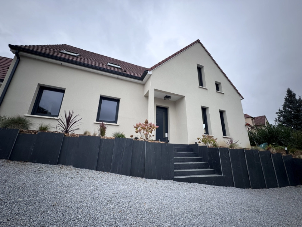 Chantier réalisé par l'entreprise Daniel Moquet d'Auxerre