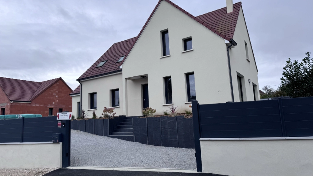 Chantier réalisé par l'entreprise Daniel Moquet d'Auxerre