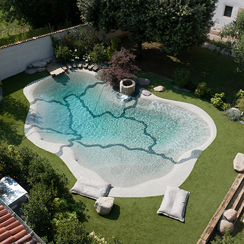 Piscine lagon